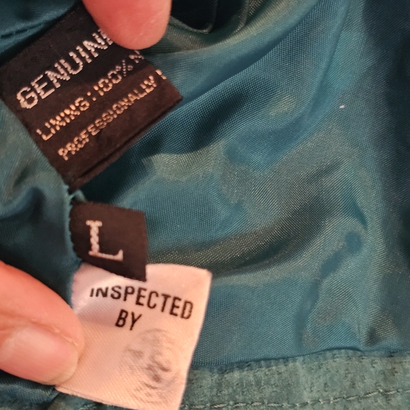 Vintage cropped motorcycle jacket WINLIT - Picture 6 of 9